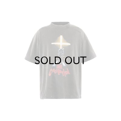 画像1: SAINT Mxxxxxx (SS T-SHIRT_LOVE CICULATION) BLACK