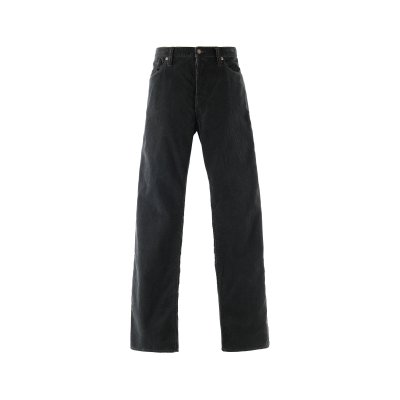 画像1: SAINT Mxxxxxx (CORDUROY PANTS_STRAIGHT) BLACK