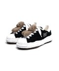 Maison MIHARA YASUHIRO x PINK HOUSE ("BLAKEY" OG SOLE CHENILLE EMBROIDEY LOW-TOP SNEAKER) BLACK