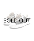 Maison MIHARA YASUHIRO x PINK HOUSE ("BLAKEY" OG SOLE CHENILLE EMBROIDEY LOW-TOP SNEAKER) BLACK