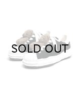 Maison MIHARA YASUHIRO x PINK HOUSE ("BLAKEY" OG SOLE CHENILLE EMBROIDEY LOW-TOP SNEAKER) BLACK