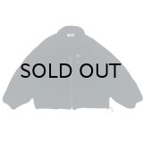 DAIRIKU ("BIG SLEEVE" ZIP UP FLEECE JACKET) BLACK