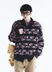 画像2: DAIRIKU ("ODD HOTEL'S CARPET" V-NECK PULLOVER KNIT) NAVY (2)