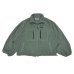 画像1: DAIRIKU ("BIG SLEEVE" ZIP UP FLEECE JACKET) MINT GREEN (1)