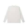 BLACK EYE PATCH (RIB EMBROIDERED THERMAL L/S TEE) OFF WHITE