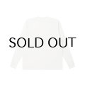 BLACK EYE PATCH (RIB EMBROIDERED THERMAL L/S TEE) OFF WHITE