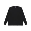 BLACK EYE PATCH (RIB EMBROIDERED THERMAL L/S TEE) BLACK