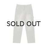 BLACK EYE PATCH (WASHED PAINTER DUCK PANTS) OLIVE