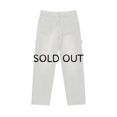 画像1: BLACK EYE PATCH (WASHED PAINTER DUCK PANTS) OLIVE