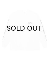 WACKO MARIA (WASHED HEAVY WEIGHT CREW NECK LONG SLEEVE T-SHIRT TYPE-3) WHITE