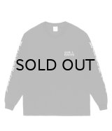 WACKO MARIA (WASHED HEAVY WEIGHT CREW NECK LONG SLEEVE T-SHIRT TYPE-3) BLACK