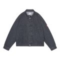C.E (BLACK NEP DENIM TRUCKER JACKET) GREY