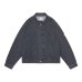 画像1: C.E (BLACK NEP DENIM TRUCKER JACKET) GREY (1)