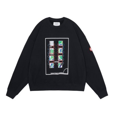 画像1: C.E (MD Charged CREW NECK) BLACK