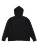 画像2: PHINGERIN (CORDY KNIT ZIP HOODIE) BLACK (2)