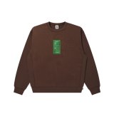 BLACK EYE PATCH (HWC LABEL CREW SWEAT) BROWN
