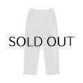 BLACK EYE PATCH (BARBED WIRE LOGO KOBE TERRY SWEAT PANTS) H.GRAY