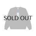 BLACK EYE PATCH (HWC LABEL CREW SWEAT) NAVY