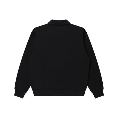 画像2: BLACK EYE PATCH (BARBED WIRE LOGO KOBE TERRY HALF ZIP SWEAT) BLACK