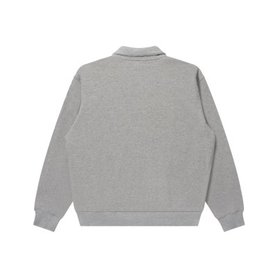 画像2: BLACK EYE PATCH (BARBED WIRE LOGO KOBE TERRY HALF ZIP SWEAT) H.GRAY