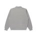 画像2: BLACK EYE PATCH (BARBED WIRE LOGO KOBE TERRY HALF ZIP SWEAT) H.GRAY (2)