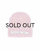 FUCKING AWESOME (REFLECTIVE STRIPE BEANIE) ORANGE