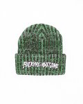 FUCKING AWESOME (REFLECTIVE STRIPE BEANIE) BLACK