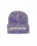 FUCKING AWESOME (REFLECTIVE STRIPE BEANIE) BLUE