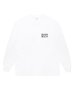 画像1: WACKO MARIA (WASHED HEAVY WEIGHT CREW NECK LONG SLEEVE T-SHIRT TYPE-2) WHITE (1)