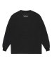 画像2: WACKO MARIA (WASHED HEAVY WEIGHT CREW NECK LONG SLEEVE T-SHIRT TYPE-2) BLACK (2)