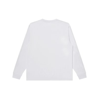 画像2: BLACK EYE PATCH (KANJI TAPED HEAVYWEIGHT L/S TEE) WHITE