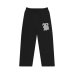 画像1: BLACK EYE PATCH (BIG B PATCH BAGGY SWEAT PANTS) BLACK (1)