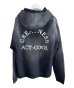 画像1: KAMIYA ("GREATNESS ACT-COOL" Embroidered Zip-up Hoodie) BLACK (1)