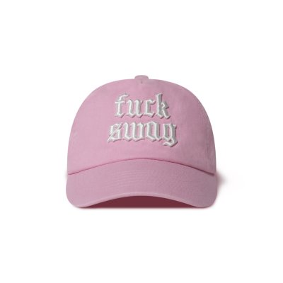 画像1: BLACK EYE PATCH (FUCK SWAG 5 PANEL CAP) PINK