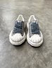 画像1: Maison MIHARA YASUHIRO ("BLAKEY" BLEACHED CANVAS LOW-TOP SNEAKER) GRAY (1)
