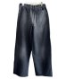 画像2: KAMIYA (Embroidered Wide Sweat Pants) BLACK (2)