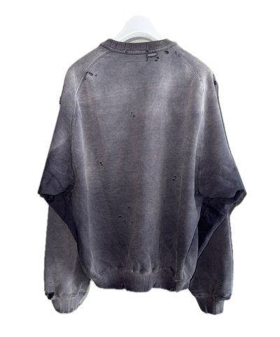 画像2: Maison MIHARA YASUHIRO (Sun Faded Like Sweatshirt) BLACK