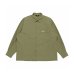 画像1: LQQK STUDIO (SOFT TYPEWRITER SNAP BUTTON SHIRT) GREEN (1)