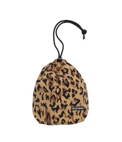 画像1: WACKO MARIA (LEOPARD POUCH TYPE-3) BEIGE