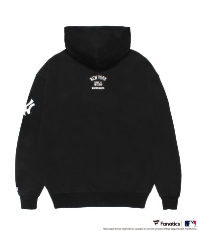 画像2: WACKO MARIA (MLB / HEAVY WEIGHT HOODED SWEAT SHIRT TYPE-1) BLACK