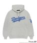 画像1: WACKO MARIA (MLB / HEAVY WEIGHT HOODED SWEAT SHIRT TYPE-2) GRAY (1)