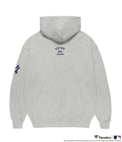 画像2: WACKO MARIA (MLB / HEAVY WEIGHT HOODED SWEAT SHIRT TYPE-1) GRAY
