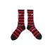 画像1: SAINT Mxxxxxx (SOCKS_BORDER) BLK-RED (1)