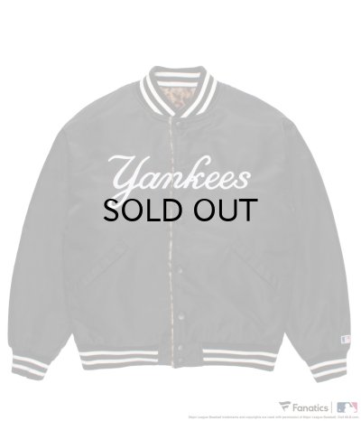 画像1: WACKO MARIA (MLB / REVERSIBLE VARSITY JACKET TYPE-1) BLACK