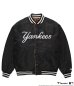画像1: WACKO MARIA (MLB / REVERSIBLE VARSITY JACKET TYPE-1) BLACK (1)