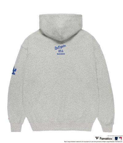 画像2: WACKO MARIA (MLB / HEAVY WEIGHT HOODED SWEAT SHIRT TYPE-2) GRAY