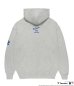 画像2: WACKO MARIA (MLB / HEAVY WEIGHT HOODED SWEAT SHIRT TYPE-2) GRAY (2)