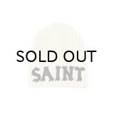 SAINT Mxxxxxx (KNIT CAP_SAINT) WHITE