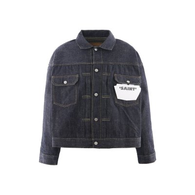 画像1: SAINT Mxxxxxx (BBJ_DENIM JACKET 2nd_REGID) BLUE