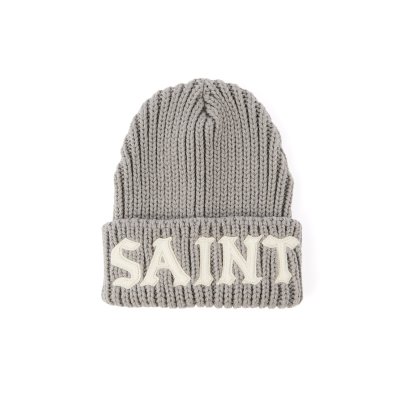 画像1: SAINT Mxxxxxx (KNIT CAP_SAINT) GRAY